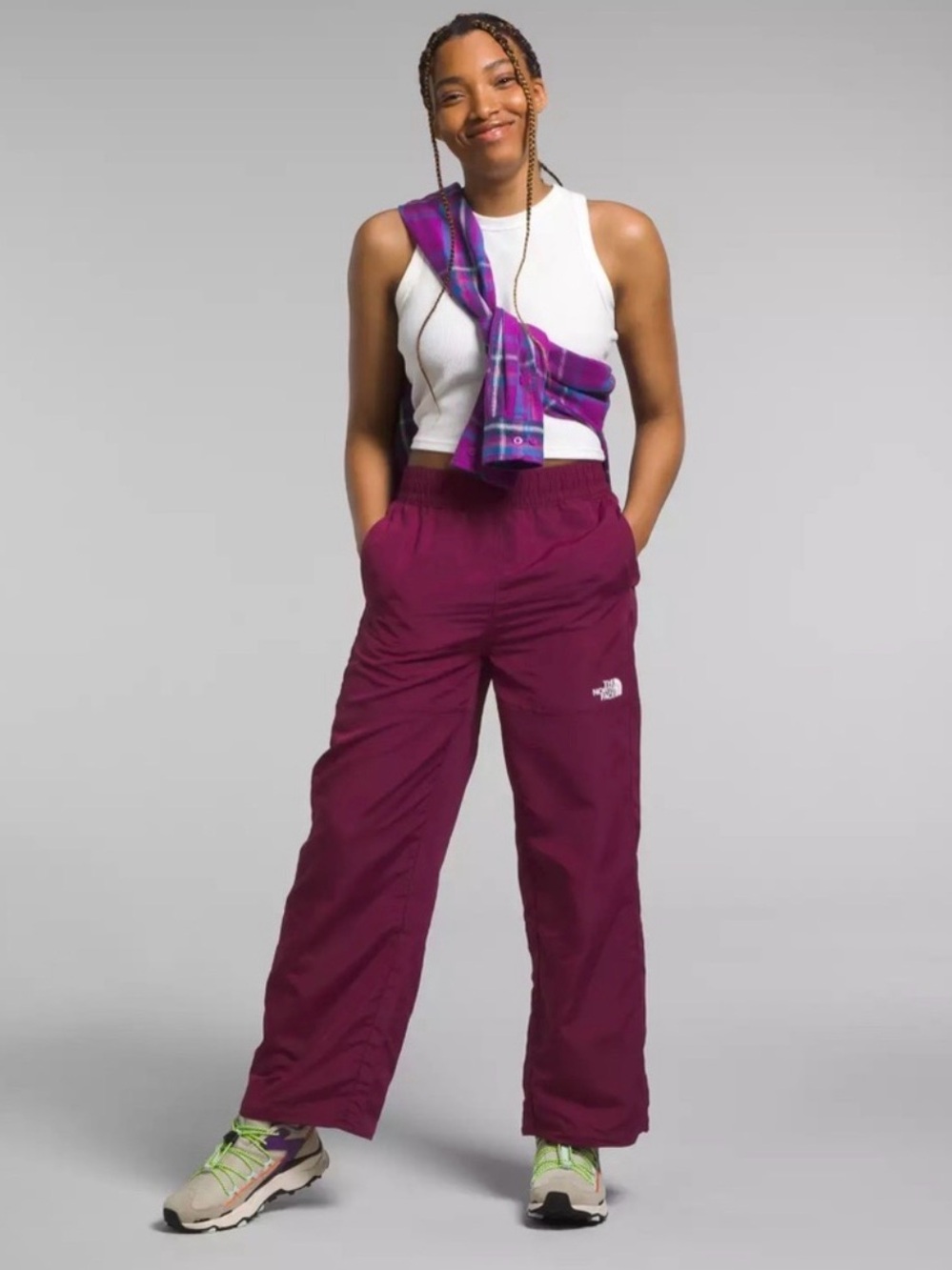NWOT The North Face Women's Size M Never Stop Wearing Pants - Deep Berry